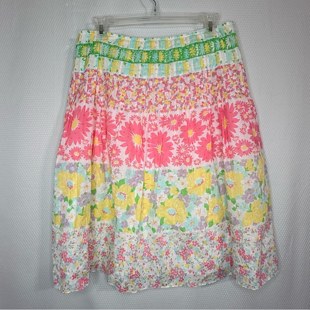 Vintage Harolds Floral Multicolor Skirt - Picture 2 of 7